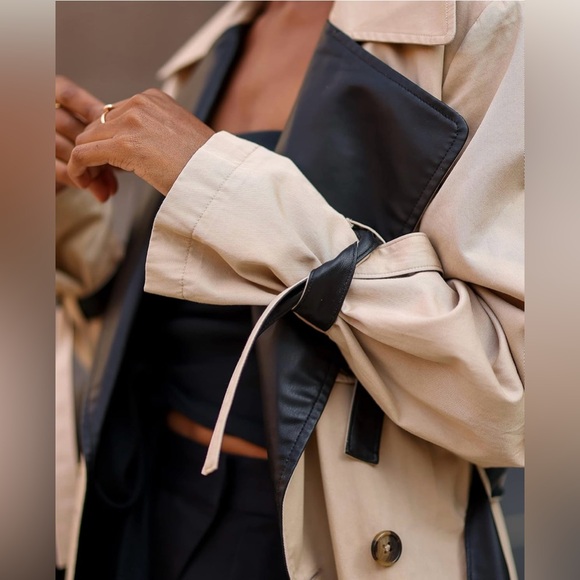 NWT The Drop Women's Hummus Trench Coat by @signedblake - Picture 5 of 8